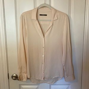 Quince stretch silk blouse